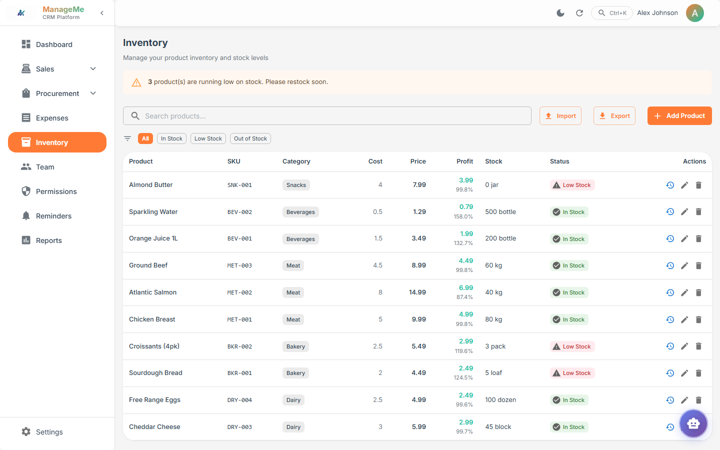 Inventory Management